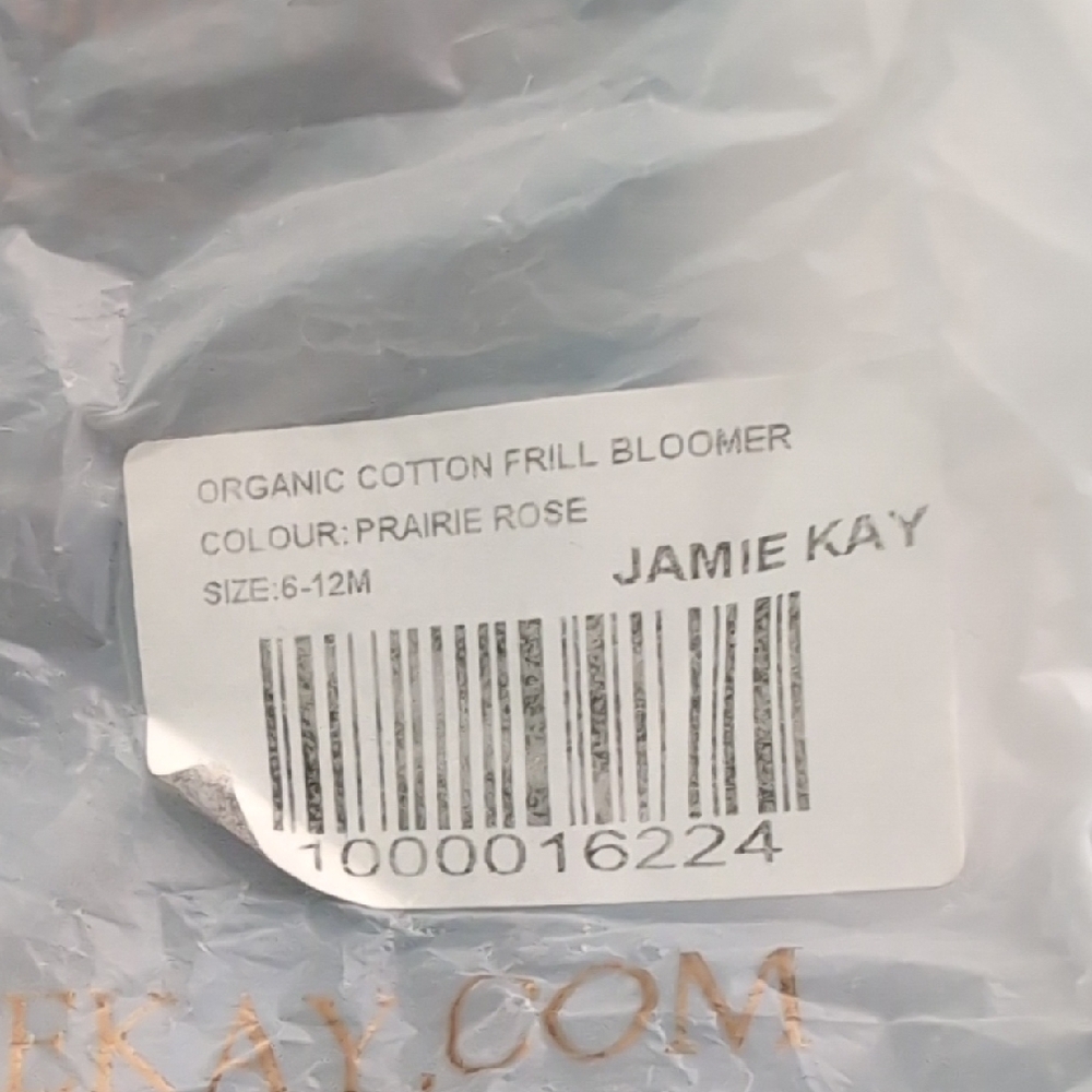 Jamie Kay Pincord Frill Bloomer - Praire Rose 6-12m - Picture 2 of 4